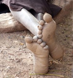 THE FEET OF A WOMAN NAMED POKO